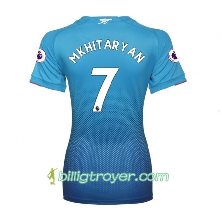 Billige Fotballdrakter Arsenal Henrikh Mkhitaryan 7 Dame Bortedraktsett 2017/18 Kortermet