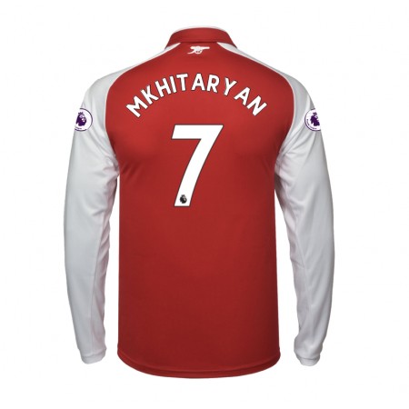 Billige Fotballdrakter Arsenal Henrikh Mkhitaryan 7 Hjemmedraktsett 2017/18 Langermet