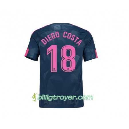 Billige Fotballdrakter Atlético Madrid Diego Costa 18 Tredjedraktsett 2017/18 Kortermet