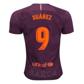Billige Fotballdrakter FC Barcelona Luis Suarez 9 Tredjedraktsett 2017/18 Kortermet