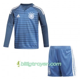 Billige Fotballdrakter Tyskland Keeper Barn VM 2018 Hjemmedraktsett Langermet