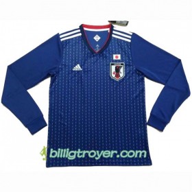 Billige Fotballdrakter Japan VM 2018 Hjemmedraktsett Langermet