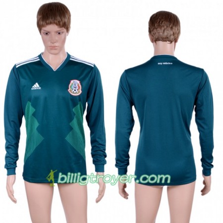 Billige Fotballdrakter Mexico VM 2018 Hjemmedraktsett Langermet
