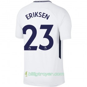 Billige Fotballdrakter Tottenham Hotspur Eriksen 23 Hjemmedraktsett 2017/18 Kortermet