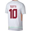 Billige Fotballdrakter AS Roma Totti 10 Bortedraktsett 2017/18 Kortermet