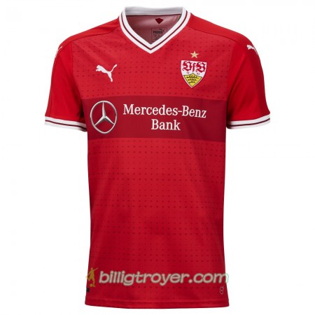 Billige Fotballdrakter VfB Stuttgart Bortedraktsett 2017/18 Kortermet
