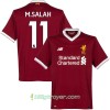 Billige Fotballdrakter Liverpool M. Salah Hjemmedraktsett 2017/18 Kortermet