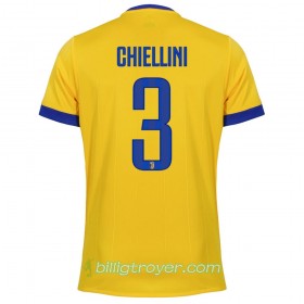 Billige Fotballdrakter Juventus Chiellini 3 Bortedraktsett 2017/18 Kortermet