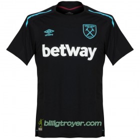 Billige Fotballdrakter West Ham United Bortedraktsett 2017/18 Kortermet