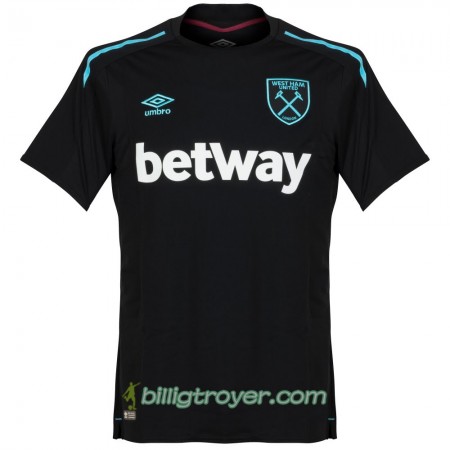 Billige Fotballdrakter West Ham United Bortedraktsett 2017/18 Kortermet