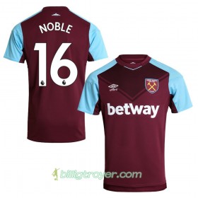 Billige Fotballdrakter West Ham United Noble 16 Hjemmedraktsett 2017/18 Kortermet