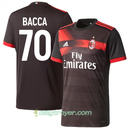Billige Fotballdrakter AC Milan Bacca 70 Tredjedraktsett 2017/18 Kortermet