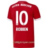 Billige Fotballdrakter FC Bayern München Robben 10 Hjemmedraktsett 2017/18 Kortermet