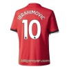 Billige Fotballdrakter Manchester United Ibrahimovic 10 Hjemmedraktsett 2017/18 Kortermet