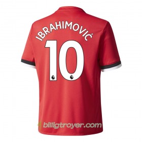 Billige Fotballdrakter Manchester United Ibrahimovic 10 Hjemmedraktsett 2017/18 Kortermet