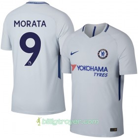 Billige Fotballdrakter Chelsea Morata Bortedraktsett 2017/18 Kortermet