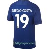 Billige Fotballdrakter Chelsea Diego Costa Hjemmedraktsett 2017/18 Kortermet