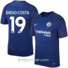 Billige Fotballdrakter Chelsea Diego Costa Hjemmedraktsett 2017/18 Kortermet