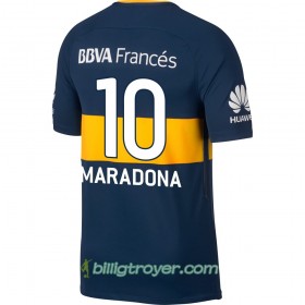 Billige Fotballdrakter Boca Juniors Maradona Hjemmedraktsett 2017/18 Kortermet
