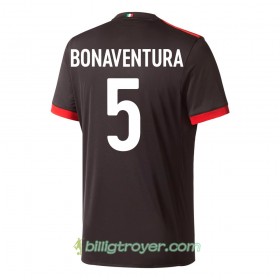 Billige Fotballdrakter AC Milan Bonaventura 5 Tredjedraktsett 2017/18 Kortermet
