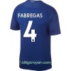 Billige Fotballdrakter Chelsea Fabregas Hjemmedraktsett 2017/18 Kortermet