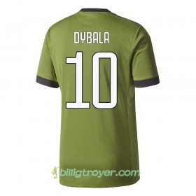 Billige Fotballdrakter Juventus Dybala 10 Tredjedraktsett 2017/18 Kortermet
