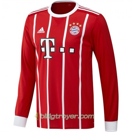 Billige Fotballdrakter FC Bayern München Hjemmedraktsett 2017/18 Langermet