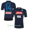 Billige Fotballdrakter SSC Napoli Mertens 14 Tredjedraktsett 2017/18 Kortermet