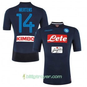 Billige Fotballdrakter SSC Napoli Mertens 14 Tredjedraktsett 2017/18 Kortermet