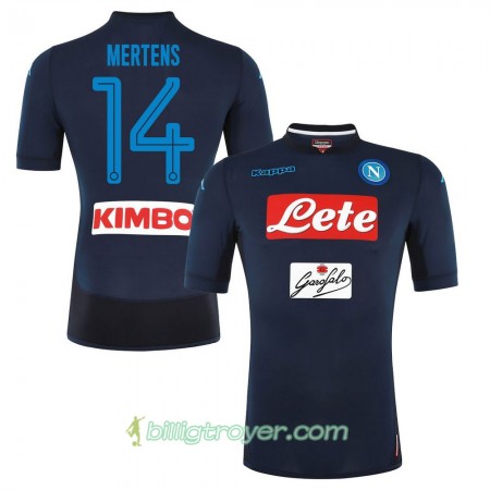 Billige Fotballdrakter SSC Napoli Mertens 14 Tredjedraktsett 2017/18 Kortermet