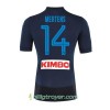 Billige Fotballdrakter SSC Napoli Mertens 14 Tredjedraktsett 2017/18 Kortermet