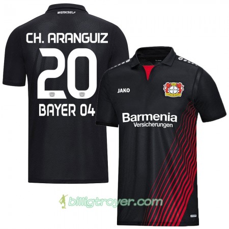 Billige Fotballdrakter Bayer 04 Leverkusen Ch. Aranguiz 20 Hjemmedraktsett 2017/18 Kortermet