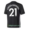 Billige Fotballdrakter Manchester United Ander Herrera Bortedraktsett 2017/18 Kortermet