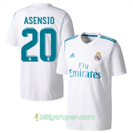 Billige Fotballdrakter Real Madrid Asensio Hjemmedraktsett 2017/18 Kortermet