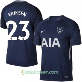 Billige Fotballdrakter Tottenham Hotspur Eriksen 23 Bortedraktsett 2017/18 Kortermet