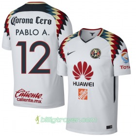 Billige Fotballdrakter Club América Pablo A. Bortedraktsett 2017/18 Kortermet