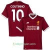 Billige Fotballdrakter Liverpool Coutinho Hjemmedraktsett 2017/18 Kortermet