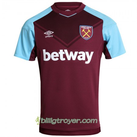 Billige Fotballdrakter West Ham United Hjemmedraktsett 2017/18 Kortermet