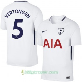 Billige Fotballdrakter Tottenham Hotspur Vertongen 5 Hjemmedraktsett 2017/18 Kortermet