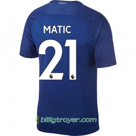 Billige Fotballdrakter Chelsea Matic Hjemmedraktsett 2017/18 Kortermet