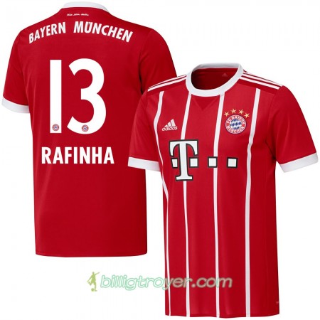Billige Fotballdrakter FC Bayern München Rafinha 13 Hjemmedraktsett 2017/18 Kortermet