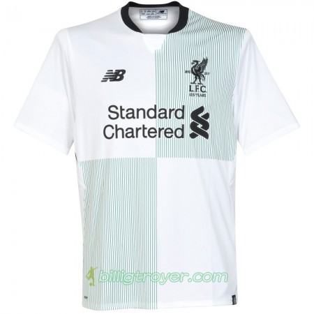 Billige Fotballdrakter Liverpool Bortedraktsett 2017/18 Kortermet