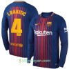 Billige Fotballdrakter FC Barcelona I. Rakitic Hjemmedraktsett 2017/18 Langermet