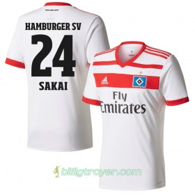 Billige Fotballdrakter Hamburger SV Sakai 24 Hjemmedraktsett 2017/18 Kortermet