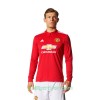 Billige Fotballdrakter Manchester United Hjemmedraktsett 2017/18 Langermet