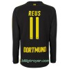 Billige Fotballdrakter Borussia Dortmund Reus 11 Bortedraktsett 2017/18 Langermet