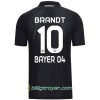 Billige Fotballdrakter Bayer 04 Leverkusen Brandt 10 Hjemmedraktsett 2017/18 Kortermet