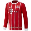 Billige Fotballdrakter FC Bayern München Lewandowski 9 Hjemmedraktsett 2017/18 Langermet