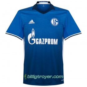 Billige Fotballdrakter FC Schalke 04 Hjemmedraktsett 2017/18 Kortermet