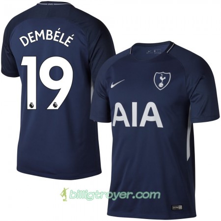 Billige Fotballdrakter Tottenham Hotspur Dembélé 19 Bortedraktsett 2017/18 Kortermet